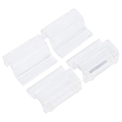 Rimless Aquarium Clips Aquarium Cover 13×9×4 4pcs Glass Cover Acrylic Clip Support Clamp Accessory for Aquarium Fish Tank