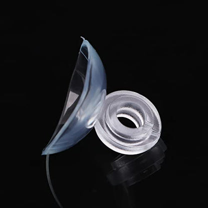 Leadigol 10 PCS Aquarium Pipe Suction Cups,Cup Holder Sucker 10 PCS Aquarium Suction Sucker 4mm/6mm Pump Airline Tube Air Pumps Accessories for Fish Tank