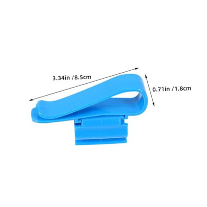 8pcs Plastic Hose Clamp Aquarium Water Hose Fixing Clamp Fish Tank Accessory Tube Clip Adjustable