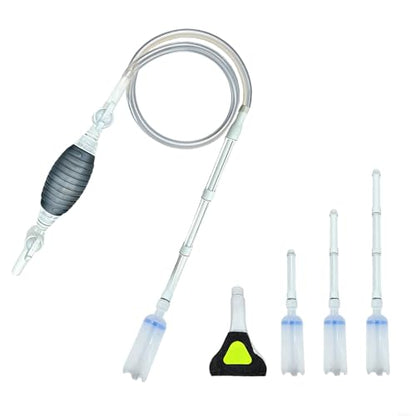 Promising Aquarium Siphon Vacuum Cleaner, Fish Tank Water Changer,Fish Tank Cleaning Tools,Gravel & Sand Cleaner,Turtle Tank Accessories