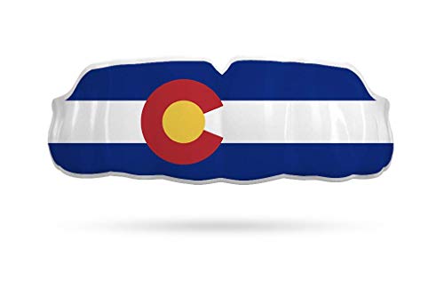 Impact Custom Professional All Sports Mouthguard -Flag Series - color: Colorado State Flag
