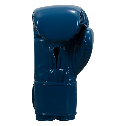 TITLE Boxing Inferno Intensity Elastic Training Gloves - color: Blue/White, size: 16 oz