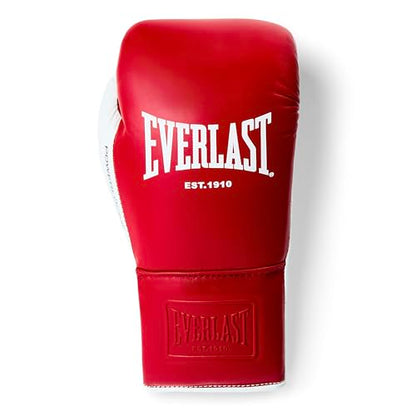 Everlast Powerlock OG Pro Boxing Gloves - color: Red/White, size: 10oz X-Large