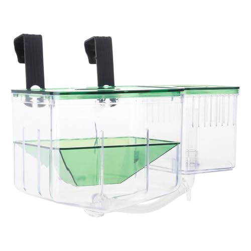 Fishtank Hatchery Incubator Aquarium Small Breeding Box Clear Breeder Isolation Hatching Boxes with Hook Floating Hatchery