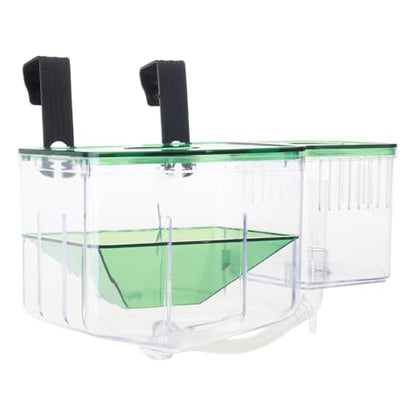 Fishtank Hatchery Incubator Aquarium Small Breeding Box Clear Breeder Isolation Hatching Boxes with Hook Floating Hatchery
