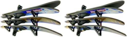 StoreYourBoard Water Ski Wall Mount Storage Rack, Waterski Gear Organization System, Horizontal Home and Garage Organizer (Pack of 2) - size: Large (Pack of 2)