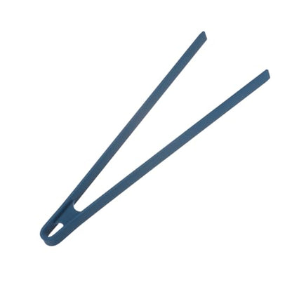 Generic Long Aquarium Tweezers 11.42" Stainless Steel Tweezers with Silicone-Coated Multi Purpose for Cooking Aquarium Tools Feeding Tongs, Blue