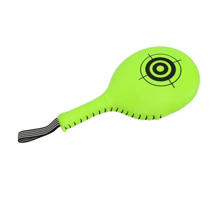 Boxing Target Paddle, Martial Arts Training Team Fine Sewing Training Ans - color: Fluorescent Green
