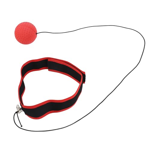 Boxing Punch Ball, Reflex Speed Training Equipment with Adjustable Headband and Elastic String, for Boxing, MMA, Fitness Exercise in Room, Garden, Park - size: E305-H01