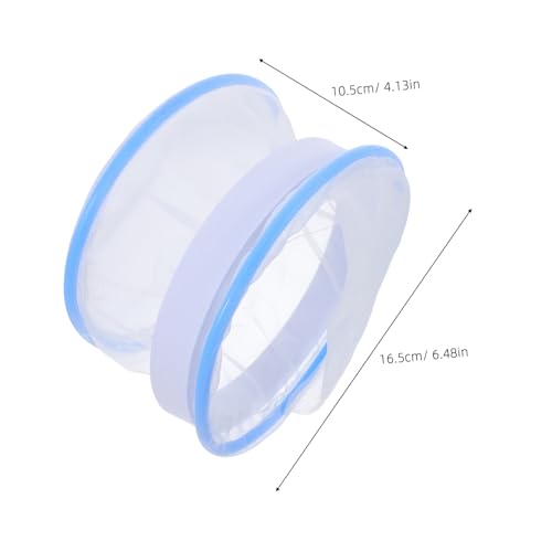BESPORTBLE 2pcs Floating Breeding Box for Guppies Transparent Nylon Fish Tank Incubator with Mesh Design Stable Structure for Optimal Hatching and Fry Survival