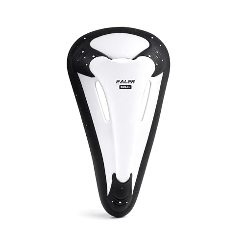 EALER Men's & Boys Lightweight Vented Athletic Cup — Soft-Rim Comfort Groin Protector, Shock-Absorbing Impact Guard for Baseball, Football, Lacrosse, Hockey, Boxing & MMA — Youth & Adult - size: Small