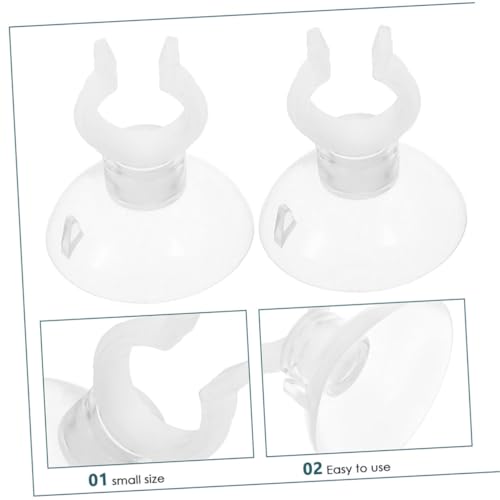 POPETPOP Aquarium Rim Clamp Soft Aquarium Tank Water Filler Cup Clips Tank Hose Holder