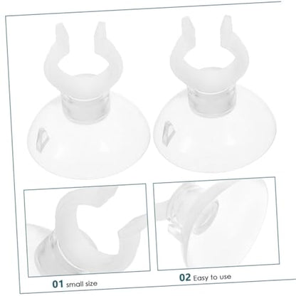 POPETPOP Aquarium Rim Clamp Soft Aquarium Tank Water Filler Cup Clips Tank Hose Holder
