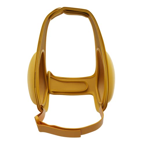 Snapdown Wrestling Headgear, Soft Adjustable Ear Guard for Adults and Youth, MMA and BJJ, One Size - color: Athletic Gold