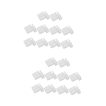 PRETYZOOM 20pcs Acrylic Fish Tank Cover Support Bracket Aquarium Rack and for Fish for Tanks Cover Frame