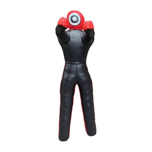 MMA Grappling Dummy Punching Bag Unfilled Multifunction Throwing Punching Dummy Training Equipment for Children - color: height 122cm