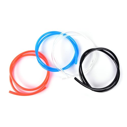 Silicone Rubber Tube 1 Meter 5x8mm 4x6mm Air Hose For Petrol Line Oil Hose(1m 4mmx6mm 04) - color: 1m 4mmx6mm 04