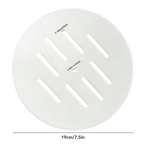 Acrylic Aquarium Anti Jumping Lid Cover 2PCS, Round 7.5 Inch Fish Tank Cover with Multi Holes to Prevent Fish, Shrimp, Turtles, Reptiles from Jumping Out