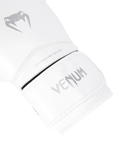 Venum Contender Boxing Gloves - color: White/Silver, size: 12-Ounce, style: Contender 1.5