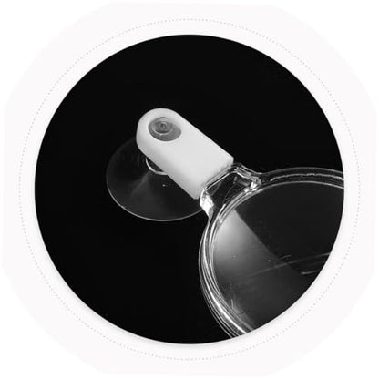 4pcs Fish Tank Glass with Cups Clear Acrylic Lens for Easy Observation of Betta Fish Plants and Creatures Aquariums