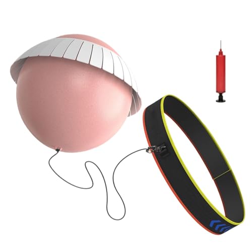 Reflex Ball Adjustable Punching Equipment | Reflex Ball Boxing for Boys Teen Training Kids Sports Home Workout Gym Outdoor - color: Pink