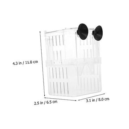 Toddmomy 3pcs Fish Acclimation Box Isolation Boxes for Aquariums Juvenile Fish Separation