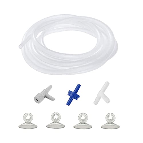 Corner Filter Bio Sponge Ceramic Air Pump Driven for Fry Shrimp Fish Tank Aquarium Up to 40 Gal ea. (Air tubing kit)