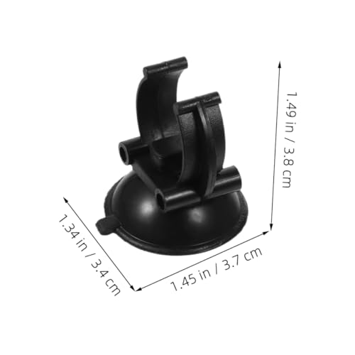 BESPORTBLE 12pcs Aquarium Suction Cups with Clips for Hose Holders Durable Clamp for Securely Holding Airline Tubing and Accessories Fish Tanks Versatile and Fade Resistant