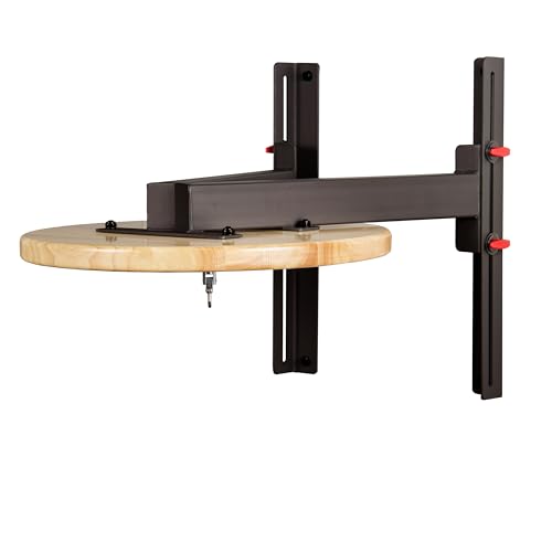 XMark Wall Mounted Speed Bag Platform with Shackle Swivel for MMA and Boxing