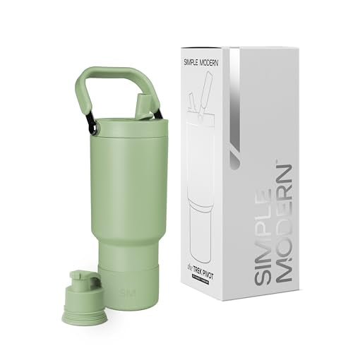 Simple Modern Tumbler with Handle, Water Jug | 30oz | Green - color: -Meadow Mist, size: 30 Ounces