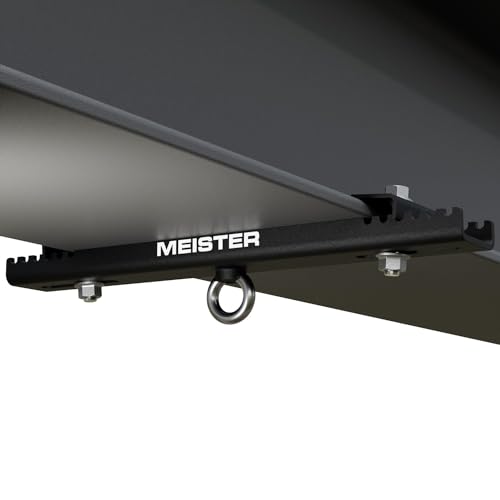 Meister Beam Clamp Hanger Mount for Heavy Bags & Overhead Gear | Commercial-grade low-profile ceiling mount for I-Beams & H-Beams. For boxing punching bags, suspension straps & more - style: Beam Neck Width: 9.5" - 14.0" (24-35cm)