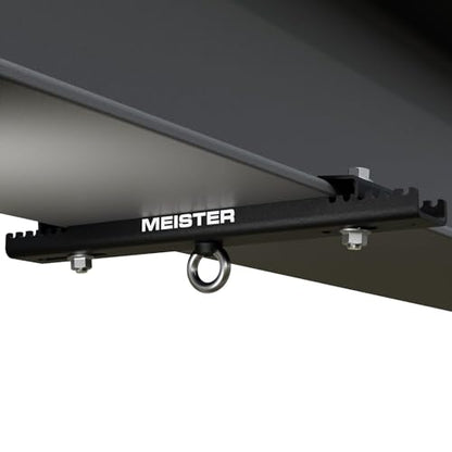 Meister Beam Clamp Hanger Mount for Heavy Bags & Overhead Gear | Commercial-grade low-profile ceiling mount for I-Beams & H-Beams. For boxing punching bags, suspension straps & more - style: Beam Neck Width: 9.5" - 14.0" (24-35cm)