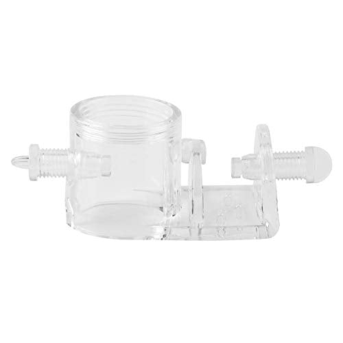 Acrylic Aquarium Pipe Clamp Fish Tube Holder Hose Clip for 22mm Dia Water Pipe