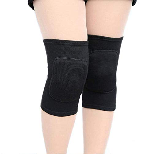 Volleyball Knee Pads for Dancers, Soft Breathable Knee Pads for Men Women Kids Knees Protective, Knee Brace for Volleyball Football Dance Yoga Tennis Running Cycling Workout Climbing - color: Black, size: Small