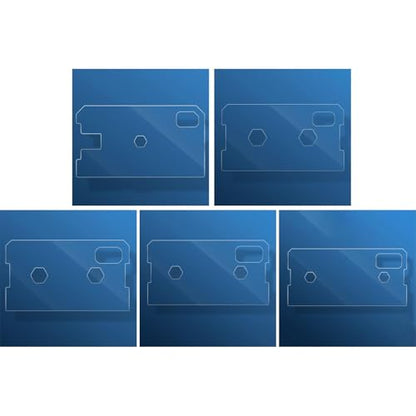 Tank Cover with Feeding Window Acrylic Aquariums Canopy Anti Jump Aquarium Lid Tank Lid, 370x200x4mm - color: 370x200x4mm