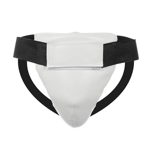 Protective Undergarment Cup Martial Art Groin Guard Suitable for Youth and Adults Engaged in High Impacts Combat Sports Combat Sports Groin Guard - color: Straw mens large