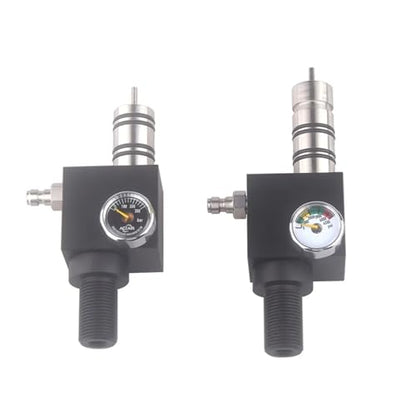 HPA 4500PSI Z Valve Gas Cylinder Refill Filling Adapter Compressor Air Tank Soft Connector Soda Accesories For Diving Aquarium(Long pattern) - size: Long pattern