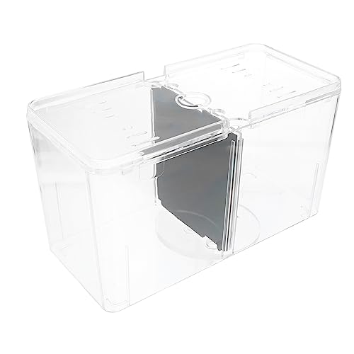 UPKOCH Fish Breeding Isolation Box Hatching Tank for Aggressive Injured Fish Shrimp Transparent Cover for Protection Material for Aquarium Use