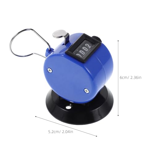 Yardwe Handheld Golf Score Counter with Base 4 Digital Plastic Metal