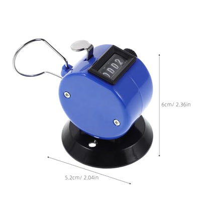 Yardwe Handheld Golf Score Counter with Base 4 Digital Plastic Metal