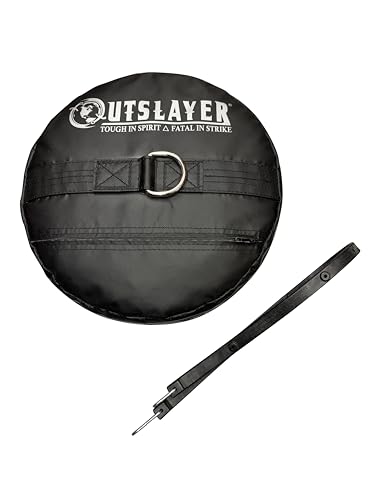 Outslayer Double End Heavy Bag Double End Ball Floor Anchor with Bungee Cord - style: Filled