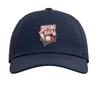 Drying Rack Baking Pastry Chef Adjustable Baseball Hat - color: Navy Blue