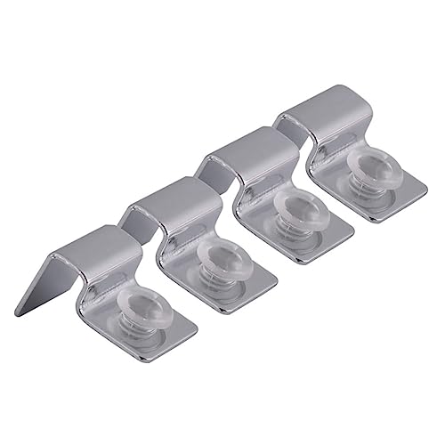 Yardwe Stainless Steel Support Bracket Fish Tank Cover Holder 8pcs Set Aquarium Rack Stand