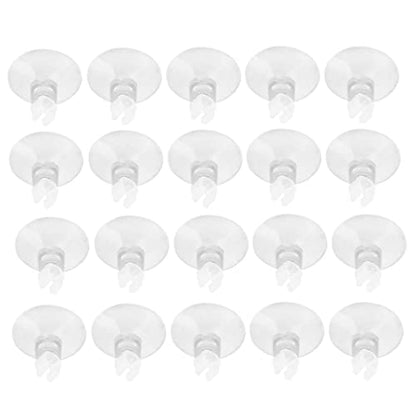 20Pcs Aquarium Fish Tank Suckers Suction Cups Holders Clips Clamps for 4/6mm Airline Tube