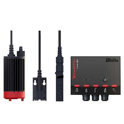 Red Sea 3-in-1 ReefATO + ATO Auto Top Off System for Aquarium | Water On Floor Alarm | App Controled with Fish Tank Temperature Probe