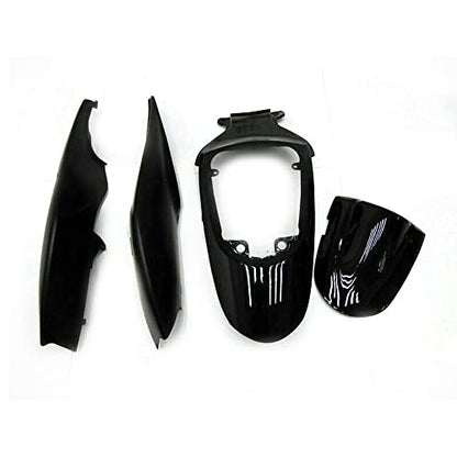Black ABS Plastics Fairing Kit for Suzuki GSXR600 GSXR750 K6 2006 2007 Injection Mold Bodywork Body Kits - size: Style 49