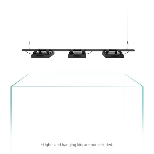 NICREW Multi-Light HyperReef Mount System Sliding Rail, Ideal for 48-60'' Tanks