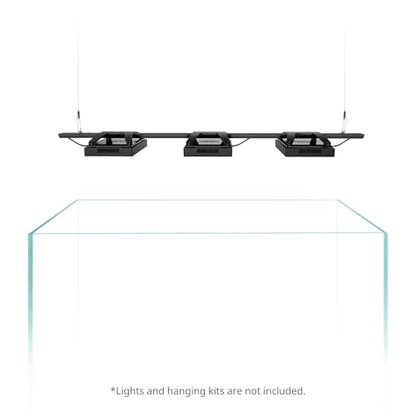 NICREW Multi-Light HyperReef Mount System Sliding Rail, Ideal for 48-60'' Tanks