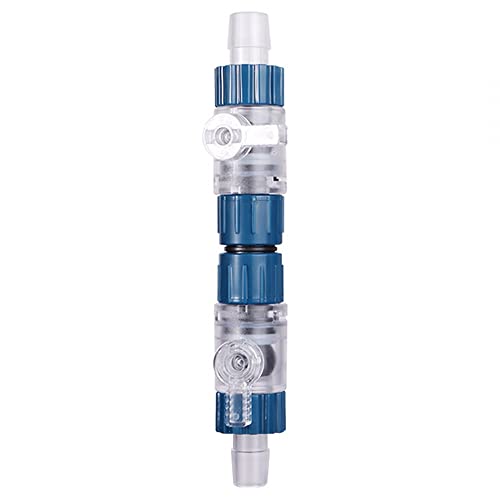 MiOYOOW Aquarium Hose Valve, Fish Tank Hose Connector Fishbowl Water Flow Control Valve with Quick Release Handle for Aquariums Fish Tanks - size: 12mm-16mm