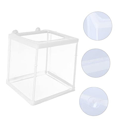 BESPORTBLE Breeding Incubator Box Mesh Fish Tank Breeding Tank Box for Betta Guppy Practical Aquarium